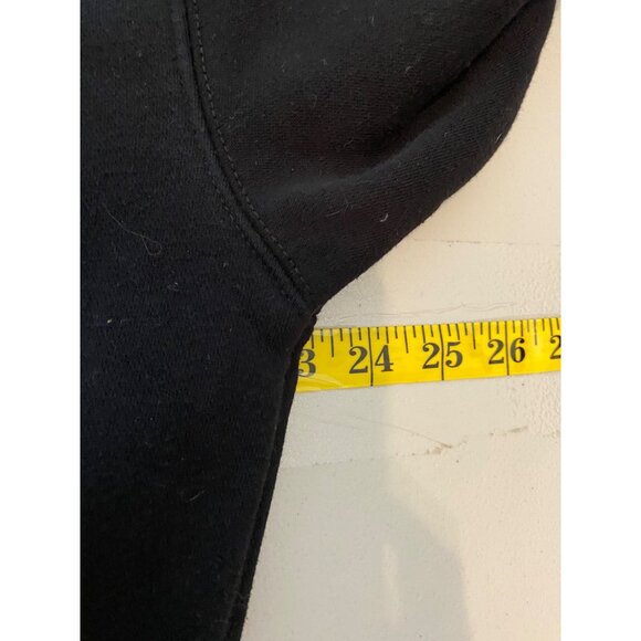 H&M Oversized Fit Black Sweatshirt With Graphic Print Medium - Picture 6 of 8